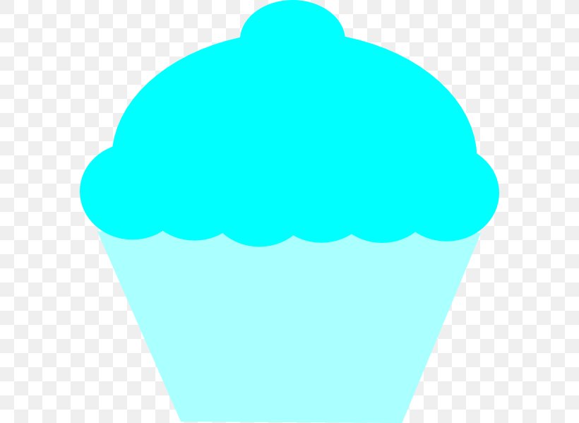 Cupcake Turquoise Azure Clip Art, PNG, 594x599px, Cupcake, Aqua, Azure, Cake, Color Download Free