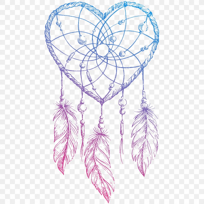 Dreamcatcher Drawing, PNG, 1200x1200px, Watercolor, Cartoon, Flower, Frame, Heart Download Free