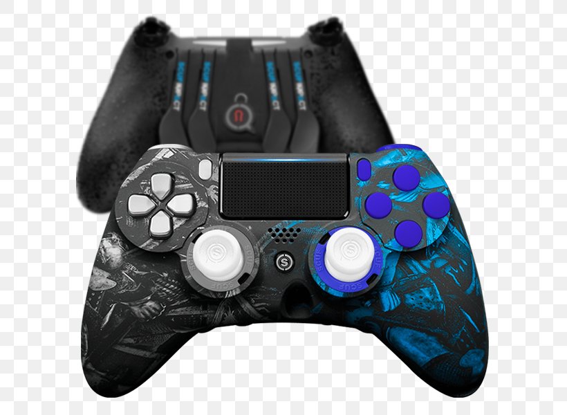 Game Controllers PlayStation 4 PlayStation 3 GameCube Controller, PNG, 600x600px, Game Controllers, All Xbox Accessory, Clayster, Electric Blue, Electronic Device Download Free