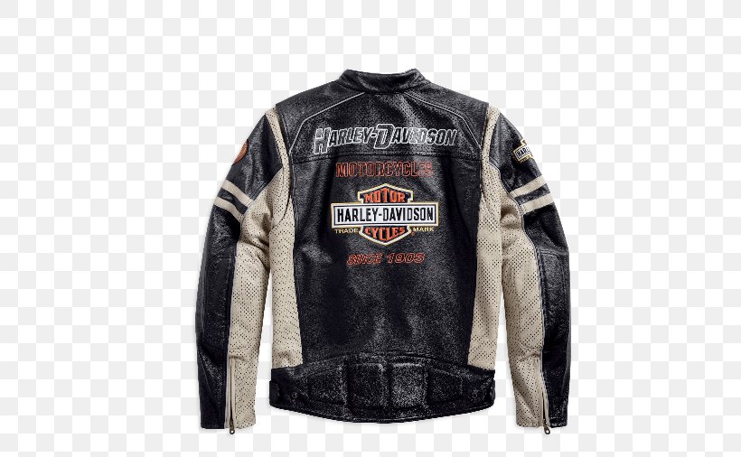 Leather Jacket Harley-Davidson Giubbotto Motorcycle, PNG, 500x506px, Leather Jacket, Brand, Clothing Accessories, Coat, Gilet Download Free
