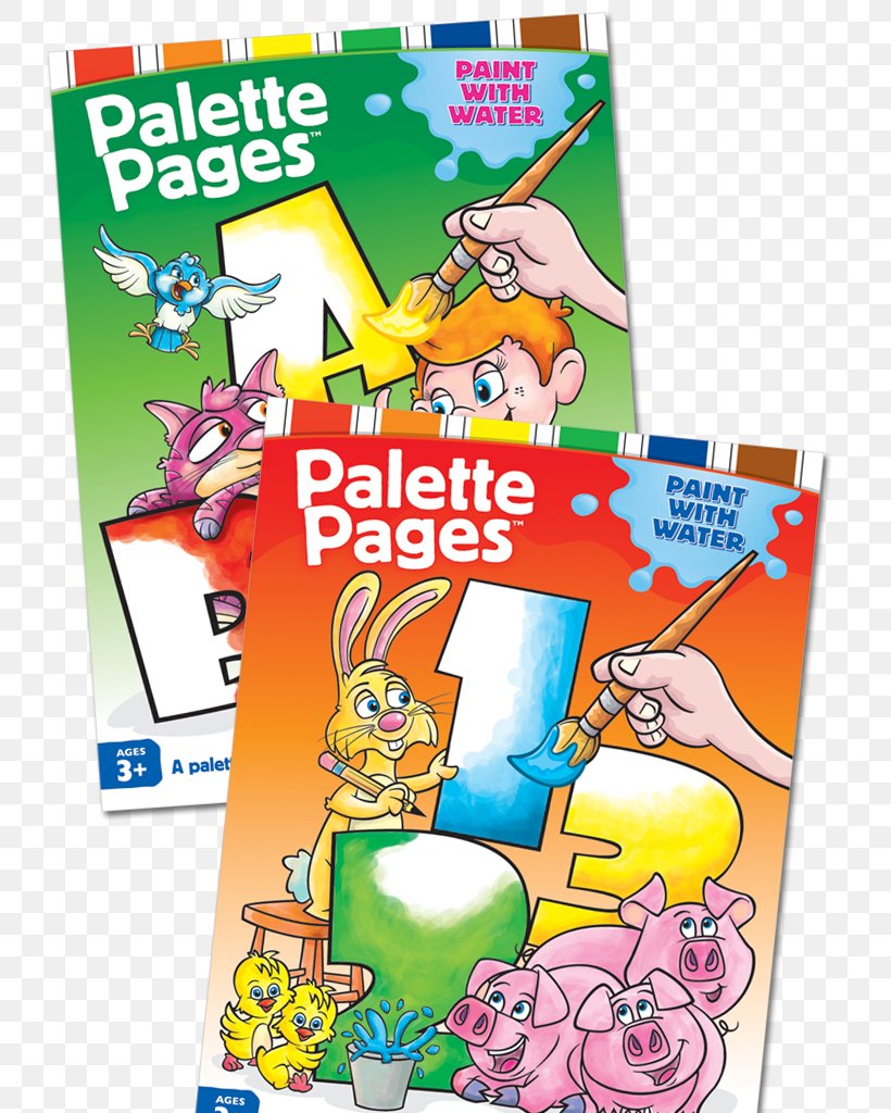 Palette Pages Numbers Painting Toy Book, PNG, 800x1024px, Painting, Animated Cartoon, Area, Book, Cartoon Download Free