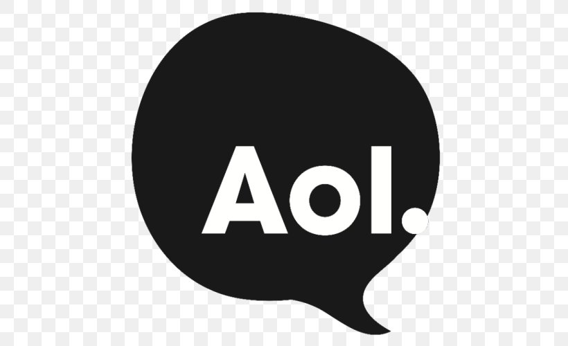 AOL Mail Verizon Communications Email Yahoo! Mail, PNG, 800x500px, Aol Mail, Aol, Aol Desktop, Black And White, Brand Download Free