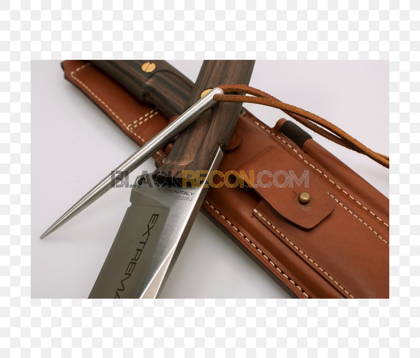 Bowie Knife Blade Hunting & Survival Knives N690Co, PNG, 700x700px, Knife, Bag, Blade, Bowie Knife, Brown Download Free