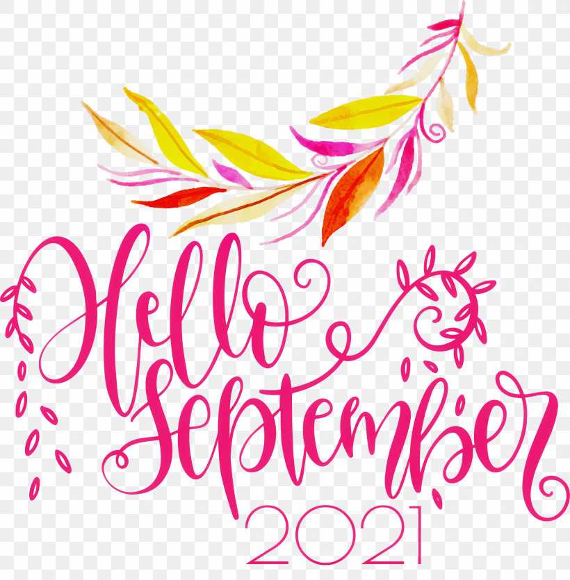 Hello September September, PNG, 2944x3000px, 2019, Hello September, Childrens Day, Happy Mothers Day, September Download Free