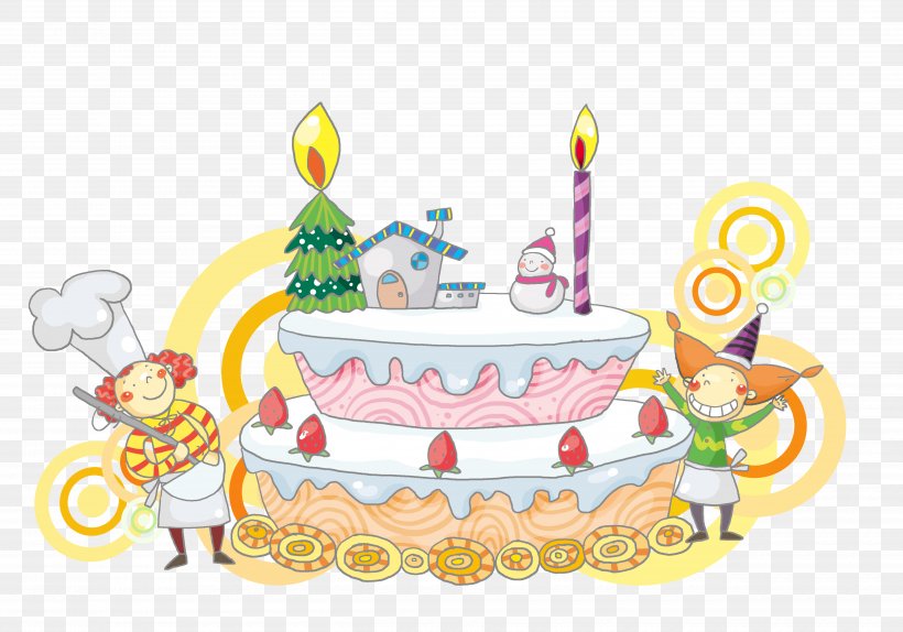 Birthday Cake Christmas Cake, PNG, 5000x3500px, Birthday Cake, Birthday, Cake, Cake Decorating, Candle Download Free