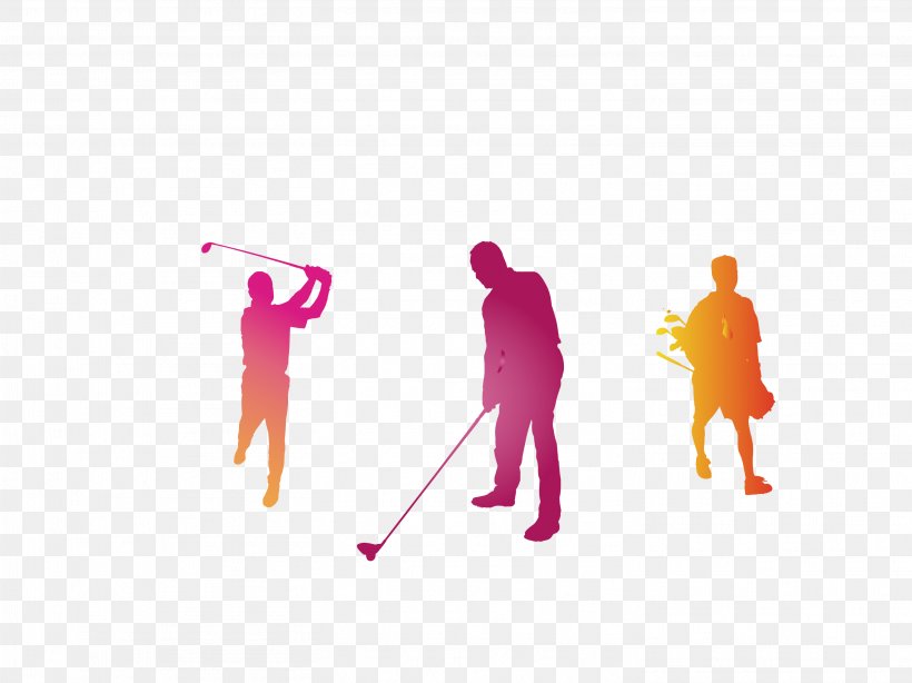 Golfer, PNG, 2929x2196px, Golf, Golfer, Human Behavior, Joint, Magenta Download Free