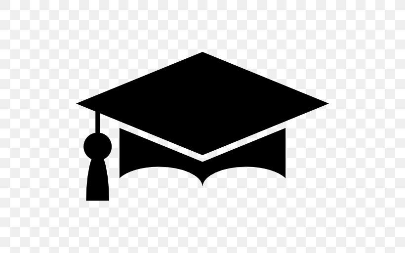 Graduation Ceremony Square Academic Cap Logo Clip Art, PNG, 512x512px, Graduation Ceremony, Academic Degree, Academic Dress, Black, Black And White Download Free