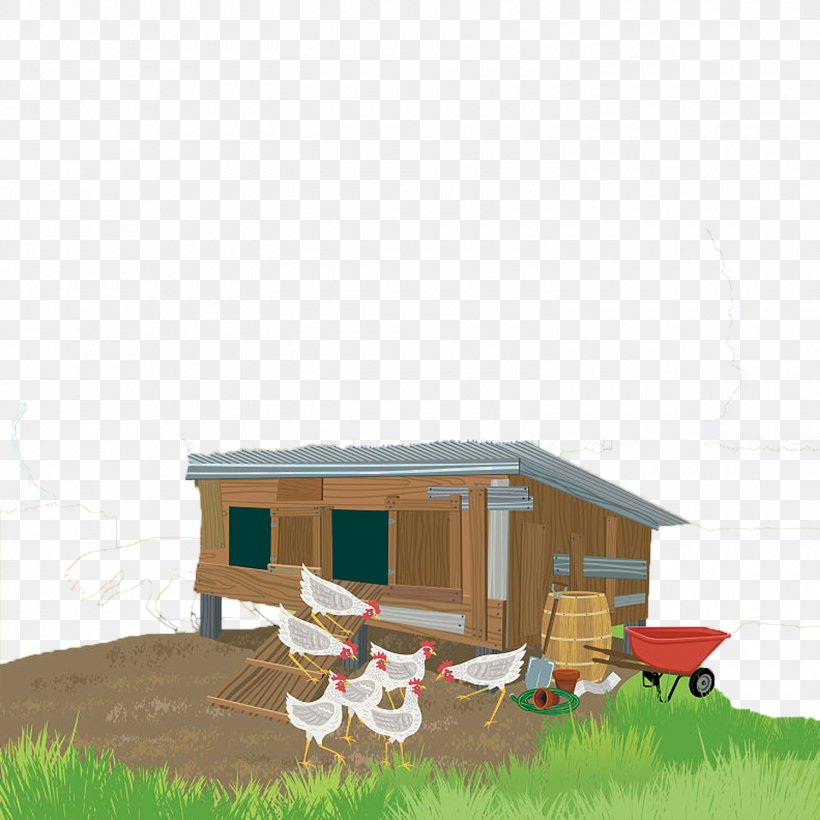 Chicken Coop Euclidean Vector Poultry Duck, PNG, 1500x1500px, Chicken, Chicken Coop, Duck, Egg, Elevation Download Free