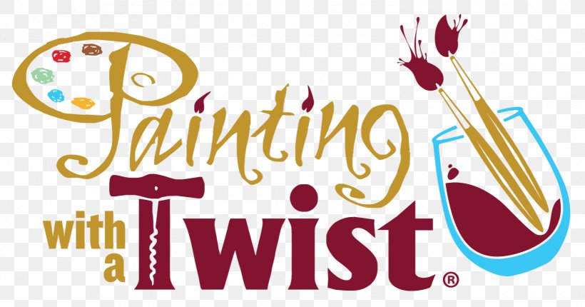 Logo Painting With A Twist Clip Art, PNG, 1500x788px, Logo, Brand, Food, Paint, Painting Download Free