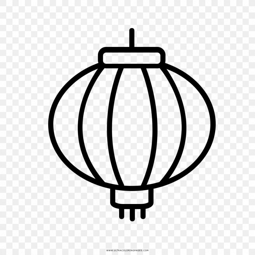 Paper Lantern China Coloring Book, PNG, 1000x1000px, Paper Lantern, Ausmalbild, Black And White, China, Chinese Dragon Download Free
