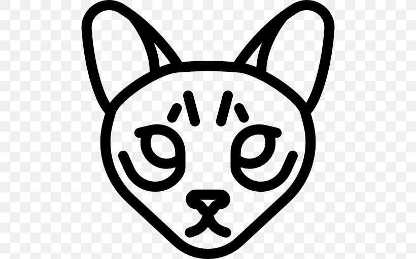 Savannah Cat Sphynx Cat Maine Coon Clip Art, PNG, 512x512px, Savannah Cat, Animal, Ashera, Black, Black And White Download Free