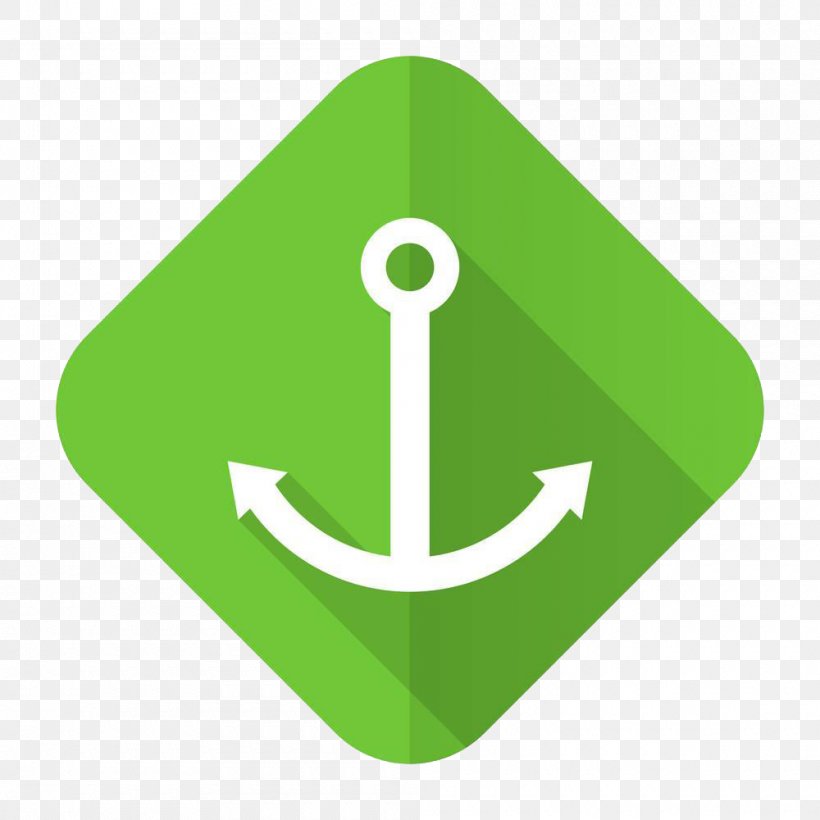 Anchor Stock Illustration Royalty-free Icon, PNG, 1000x1000px, Anchor, Boat, Brand, Grass, Green Download Free