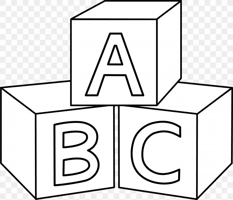 Coloring Book Toy Block Child Clip Art, PNG, 6037x5176px, Coloring Book, Adult, Alphabet, Area, Black And White Download Free