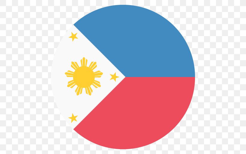 Flag Of The Philippines Emoji Filipino, PNG, 512x512px, Philippines, Area, Country, Emoji, Emojipedia Download Free