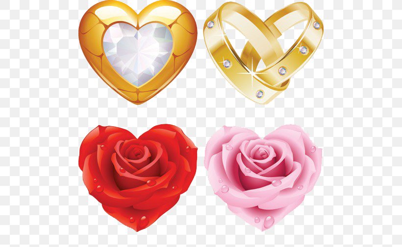 Rose Heart Pink Clip Art, PNG, 500x505px, Rose, Blue, Flower, Garden Roses, Green Download Free