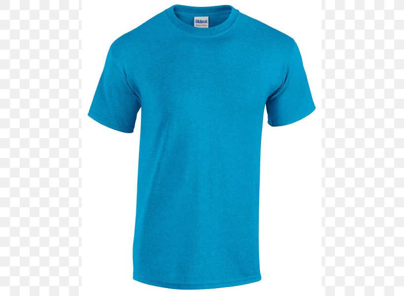 T-shirt Gildan Activewear Crew Neck Red, PNG, 550x600px, Tshirt, Active Shirt, Aqua, Azure, Blue Download Free