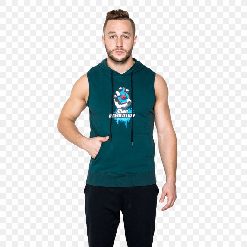T-shirt Gilets Sleeveless Shirt Hoodie Vital Pharmaceuticals (VPX), PNG, 1000x1000px, Tshirt, Arm, Clothing, Dietary Supplement, Electric Blue Download Free