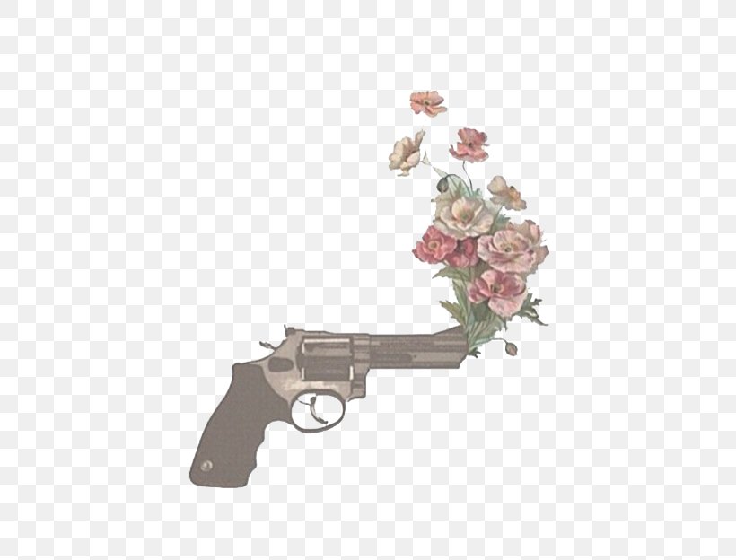 Bullet Firearm Trigger Pistol, PNG, 500x624px, Watercolor, Cartoon, Flower, Frame, Heart Download Free