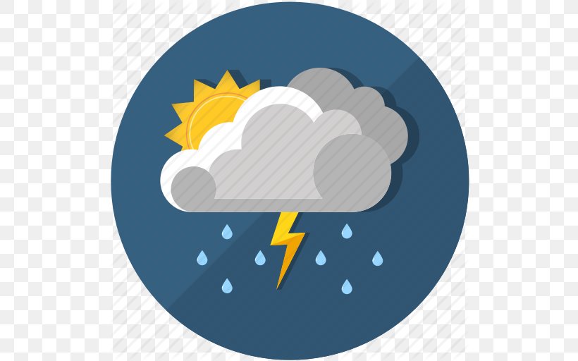 Thunderstorm Rain Cloud, PNG, 512x512px, Thunderstorm, Cloud, Hail, Ico, Lightning Download Free