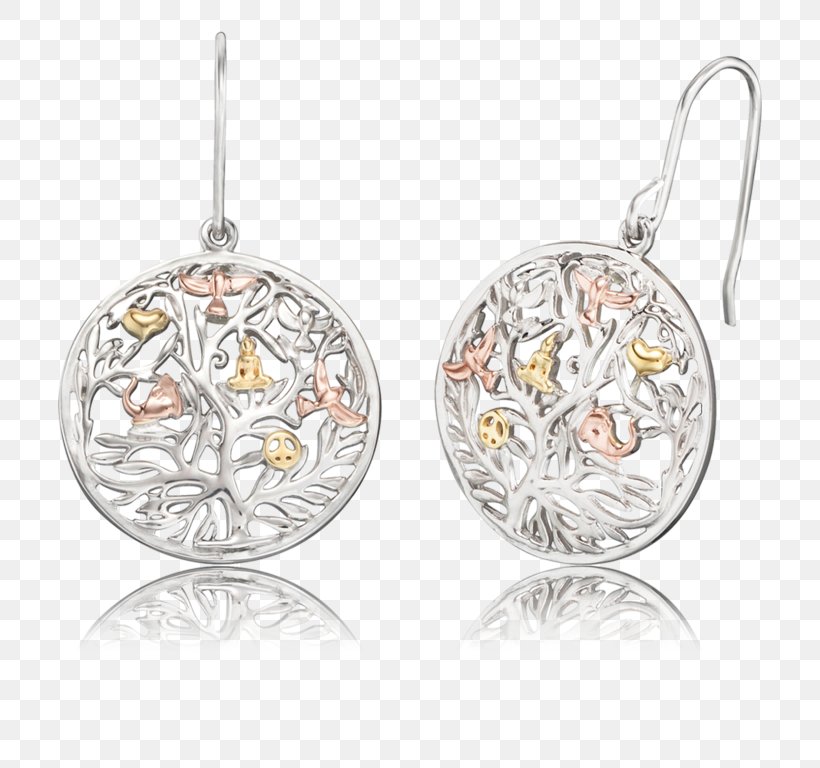Earring Jewellery Silver Charms & Pendants Necklace, PNG, 768x768px, Earring, Body Jewelry, Charms Pendants, Colored Gold, Earrings Download Free