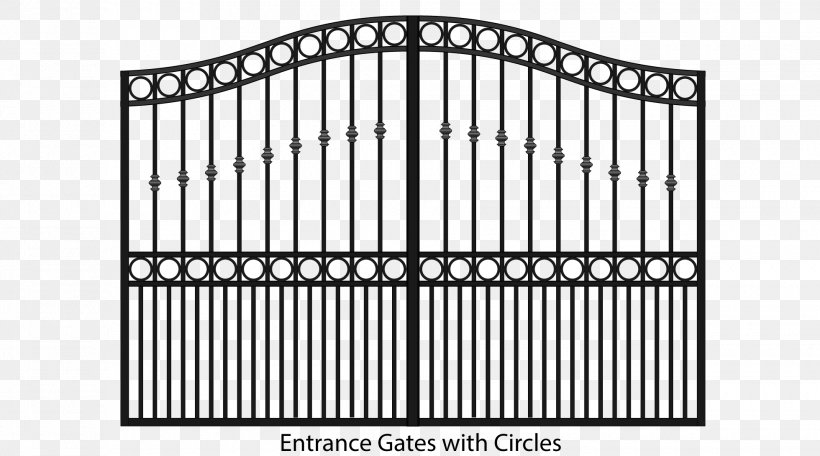 Gate Wrought Iron Fence Window Guard Rail, PNG, 1960x1090px, Gate, Area, Black And White, Deck Railing, Door Download Free