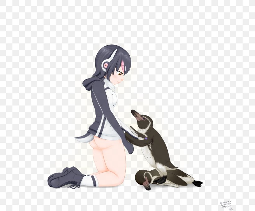 Grape-kun Kemono Friends Humboldt Penguin DeviantArt, PNG, 680x680px, Watercolor, Cartoon, Flower, Frame, Heart Download Free