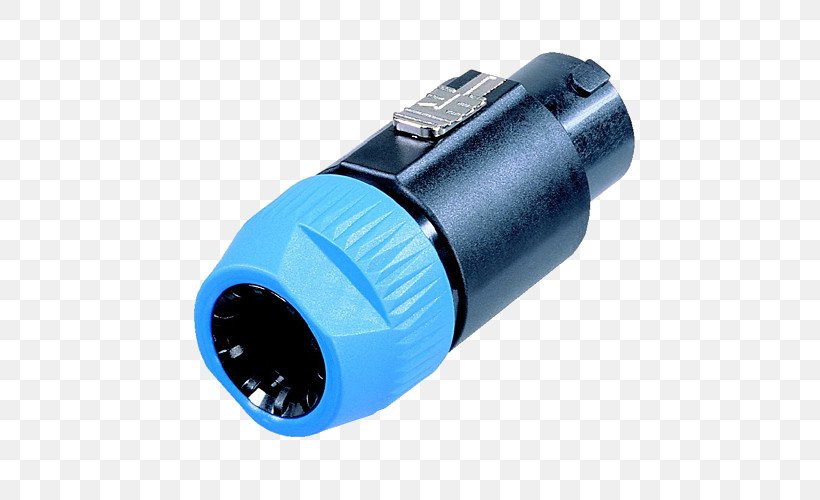 Speakon Connector Neutrik Electrical Connector Electrical Cable Loudspeaker, PNG, 500x500px, Speakon Connector, Ac Power Plugs And Sockets, Adapter, Cable Management, Electrical Cable Download Free