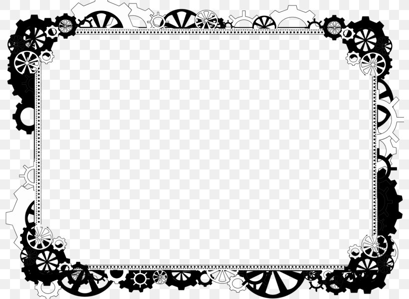 Steampunk Chasing The Star Garden: The Airship Racing Chronicles Gothic Fashion Clip Art, PNG, 800x600px, Steampunk, Area, Black, Black And White, Border Download Free