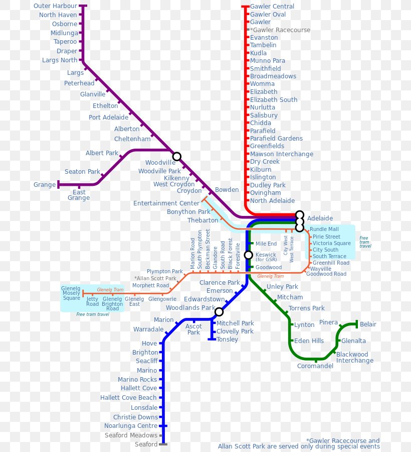 Adelaide City Centre Adelaide Metro Rapid Transit Rail Transport Train ...