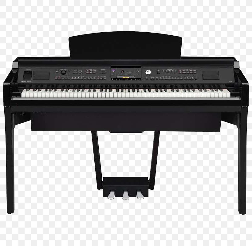 Clavinova Digital Piano Yamaha Corporation Keyboard, PNG, 800x800px, Watercolor, Cartoon, Flower, Frame, Heart Download Free