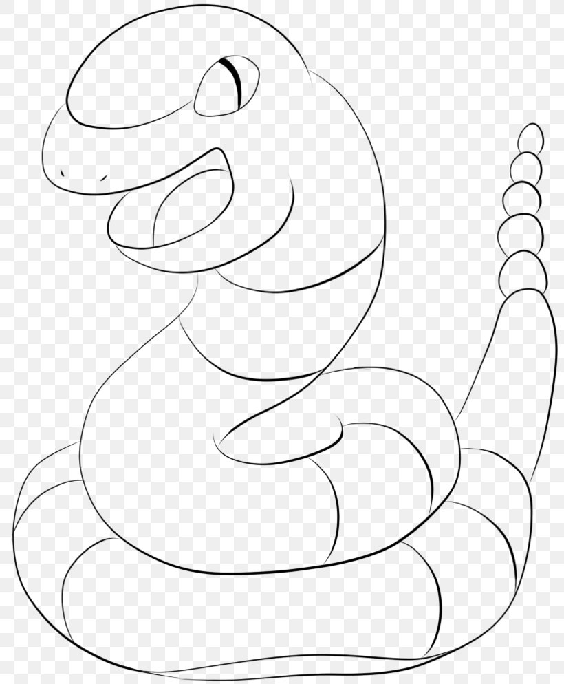 Ekans Line Art Drawing Coloring Book, PNG, 803x994px, Watercolor, Cartoon, Flower, Frame, Heart Download Free