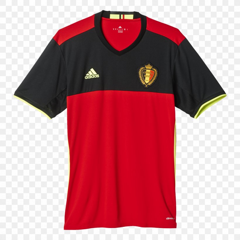 Jersey T-shirt Belgium National Football Team Adidas, PNG, 1000x1000px, Jersey, Active Shirt, Adidas, Belgium, Belgium National Football Team Download Free