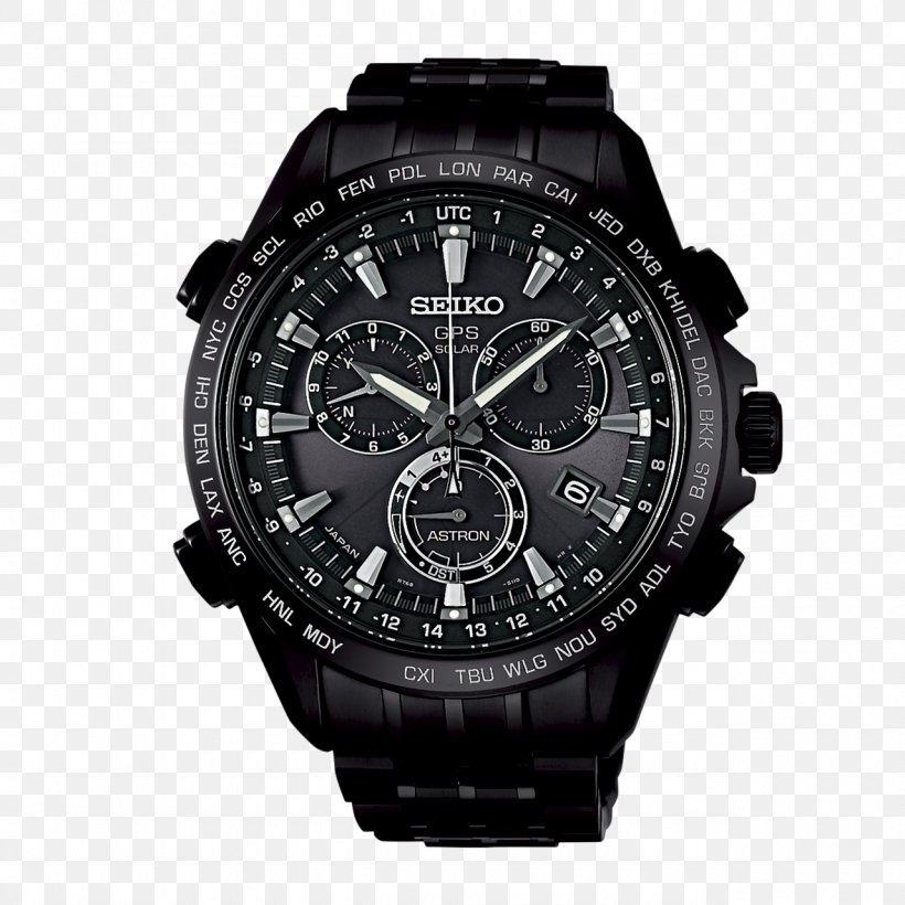 Astron Casio Edifice Solar-powered Watch, PNG, 1280x1280px, Astron, Analog Watch, Black, Brand, Casio Download Free