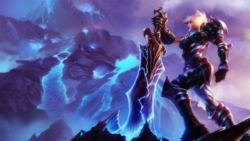 League Of Legends Riven Minecraft Championship Art, PNG, 1920x1080px ...