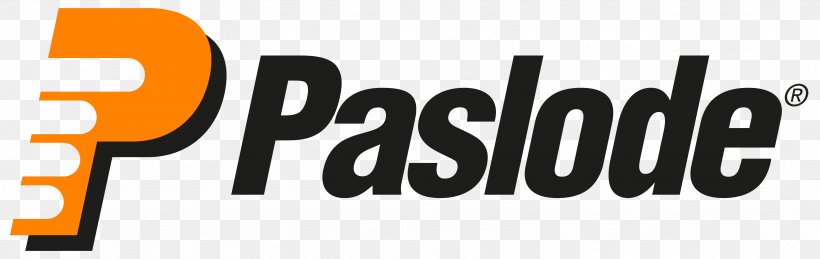 Logo Paslode Nail Gun ITW Ireland Company, PNG, 3333x1054px, Logo, Brand, Company, Nail Gun, Orange Download Free