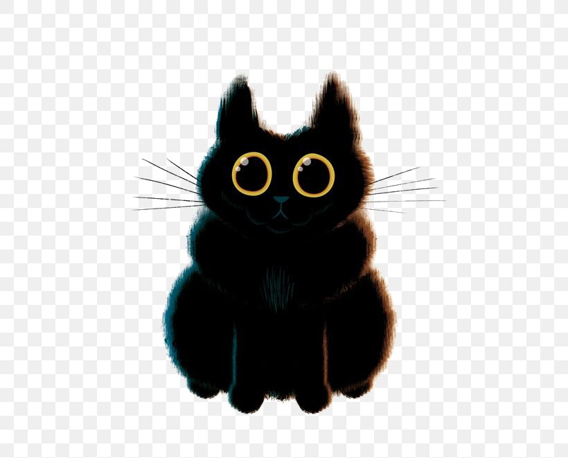 Black Cat Kitten Whiskers Domestic Short-haired Cat, PNG, 564x661px, Black Cat, Carnivoran, Cat, Cat Like Mammal, Cuteness Download Free