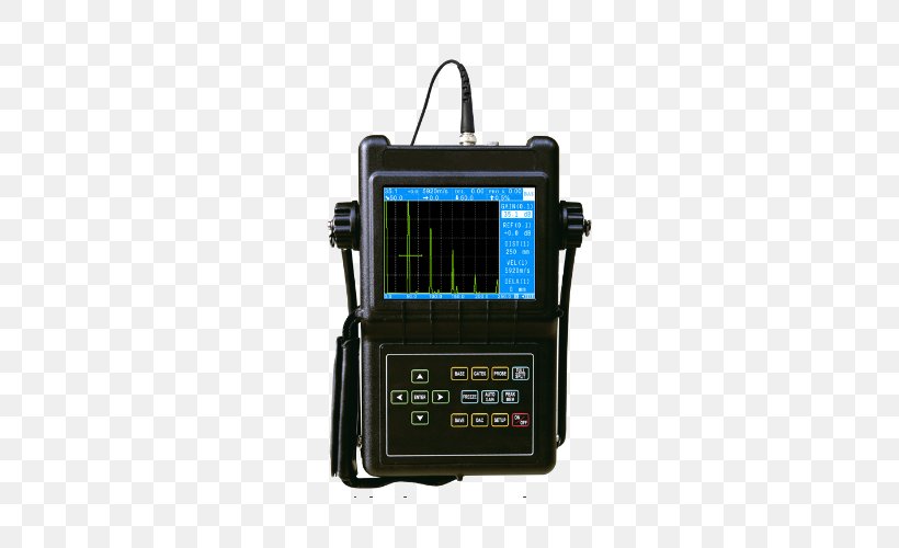 Electronics Ultrasonic Testing Ultrasonic Thickness Gauge Ultrasonic Thickness Measurement Ultrasound, PNG, 500x500px, Electronics, Battery Charger, Defektoskop, Detector, Echo Download Free