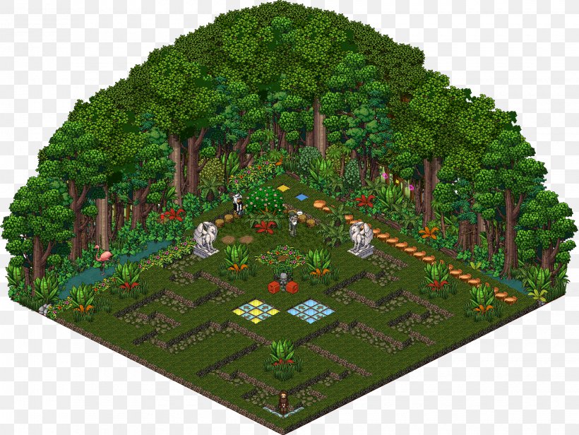 Habbo Game Landscape Santorini London, PNG, 2040x1533px, Habbo, Afternoon, Biome, Game, Garden Download Free