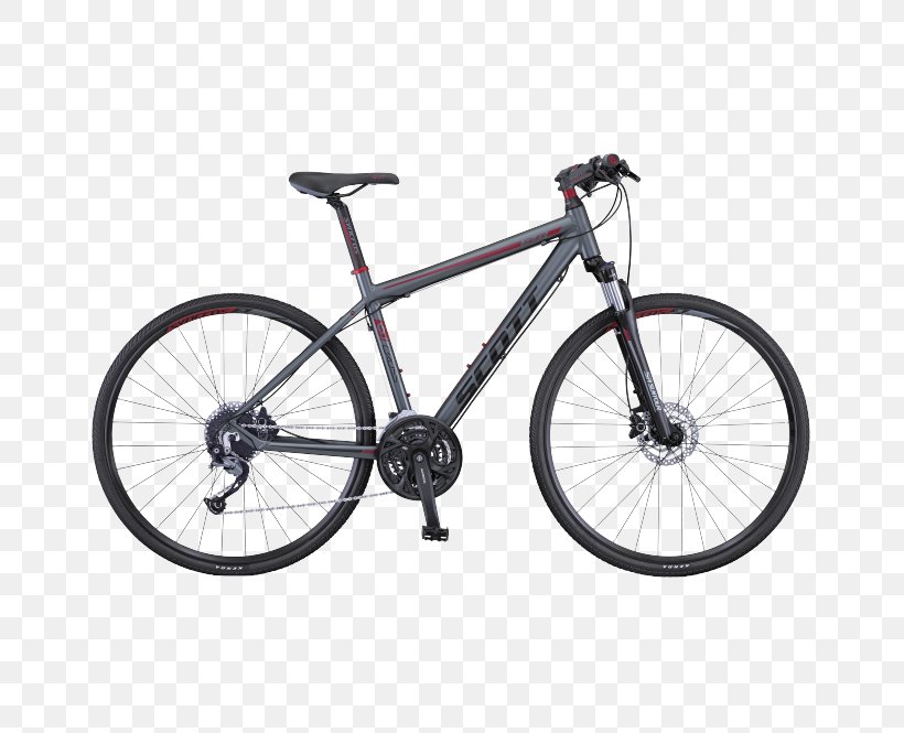 Hybrid Bicycle Cyclo-cross Bicycle Scott Sports, PNG, 665x665px, Bicycle, Automotive Exterior, Bicycle Accessory, Bicycle Forks, Bicycle Frame Download Free