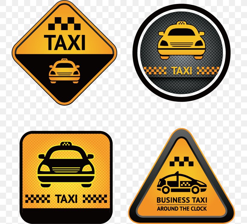 Taxi Stock Photography Royalty-free Clip Art, PNG, 743x744px, Taxi, Area, Brand, Clip Art, Label Download Free
