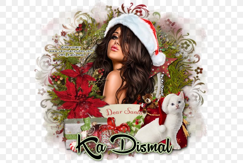 Christmas Ornament Photomontage, PNG, 600x550px, Christmas Ornament, Christmas, Christmas Decoration, Flower, Holiday Download Free