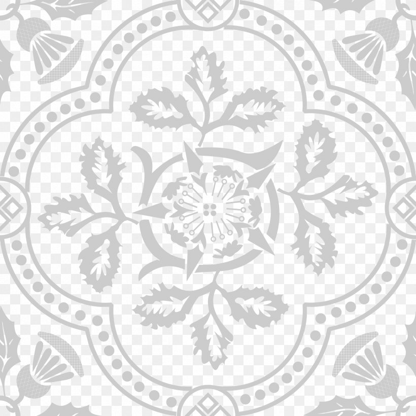 Floral Design Pattern, PNG, 2400x2400px, Floral Design, Area, Art, Black And White, Decorative Arts Download Free