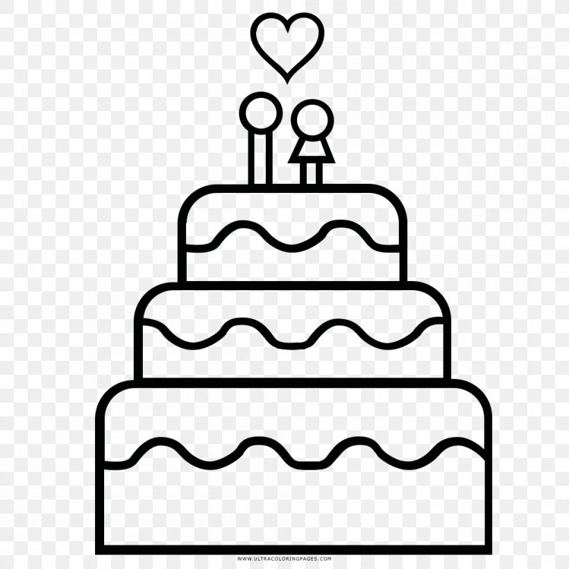 Wedding Cake Torte Frosting & Icing Drawing, PNG, 1000x1000px, Wedding Cake, Area, Black, Black And White, Cake Download Free