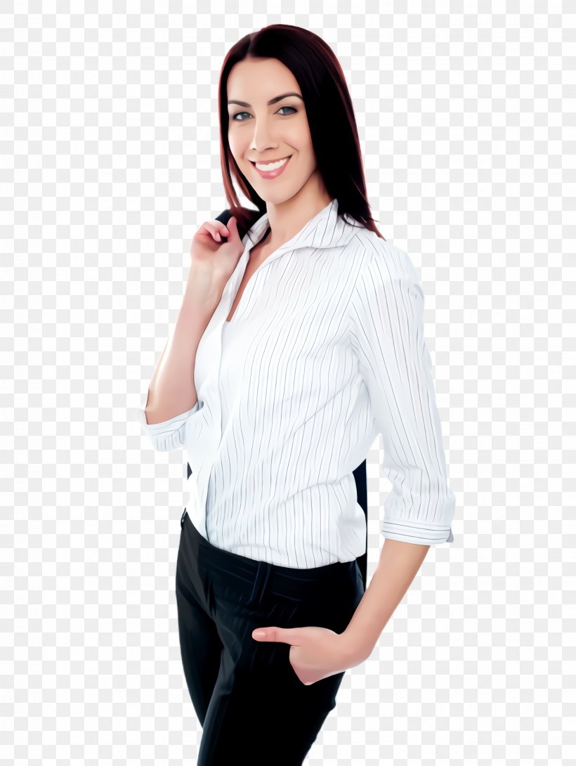 White Clothing Black Sleeve Neck, PNG, 1736x2308px, White, Arm, Black, Blouse, Clothing Download Free