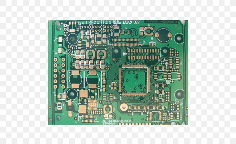 Electronics Printed Circuit Board Electromagnetic Compatibility FR-4 Electronic Component, PNG, 500x500px, Electronics, Circuit Diagram, Computer Component, Computer Hardware, Cpu Download Free