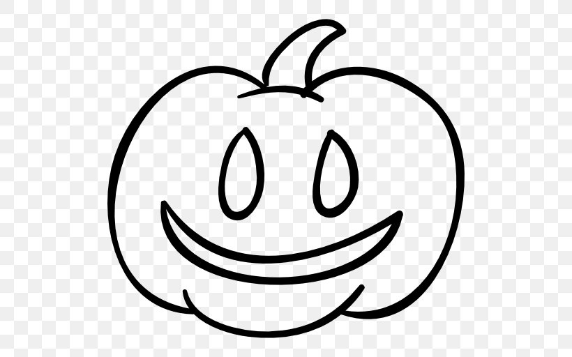 Halloween Clip Art, PNG, 512x512px, Halloween, Area, Black, Black And White, Emoticon Download Free