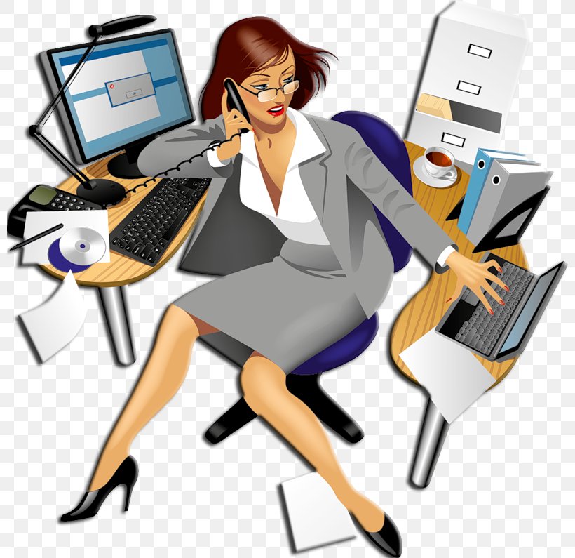 Secretary Drawing Clip Art, PNG, 800x795px, Secretary, Business, Businessperson, Communication, Computer Operator Download Free