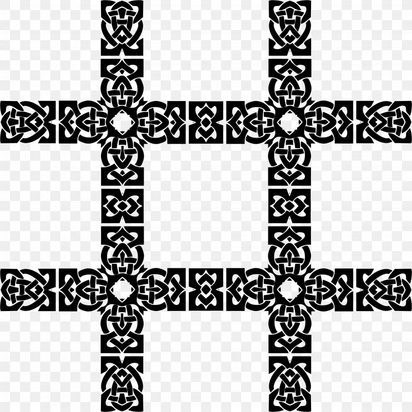 Celtic Knot Ornament Clip Art, PNG, 2252x2252px, Celtic Knot, Area, Black, Black And White, Celtic Art Download Free