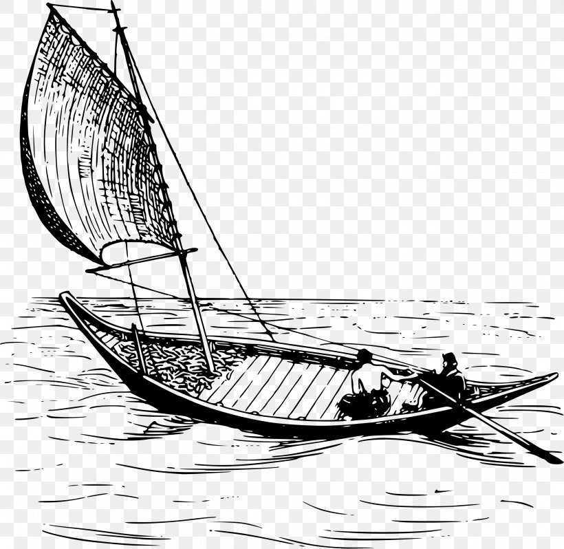 Clip Art Sailboat Fishing Vessel Sailing Ship, PNG, 2400x2338px, Sailboat, Boat, Boating, Canoe, Dinghy Sailing Download Free