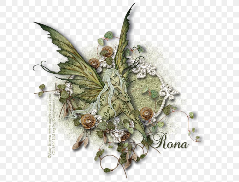 Fairy Sprite Brooch Green Sticker, PNG, 603x625px, Fairy, Amy Brown, Brooch, Butterfly, Fictional Character Download Free